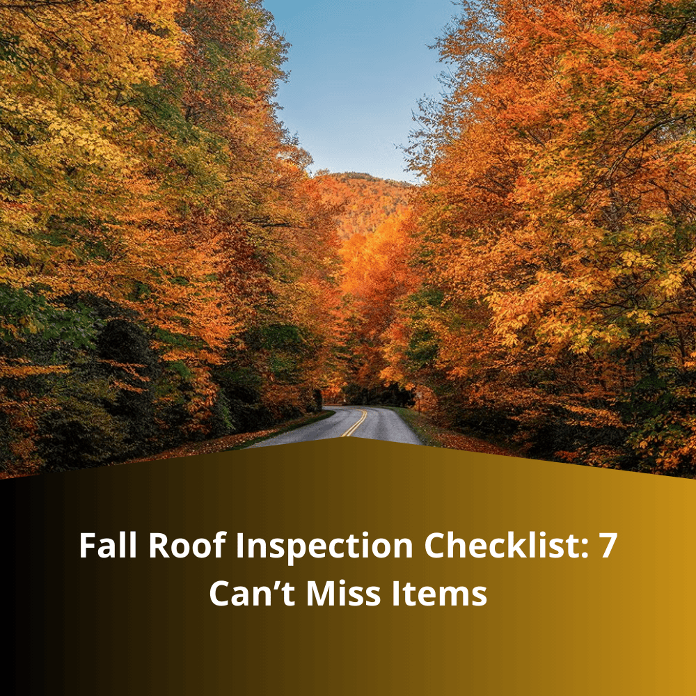 Fall Inspection Notices Fall Roof Inspection Checklist: 7 Things to Inspect Before Winter | K ...