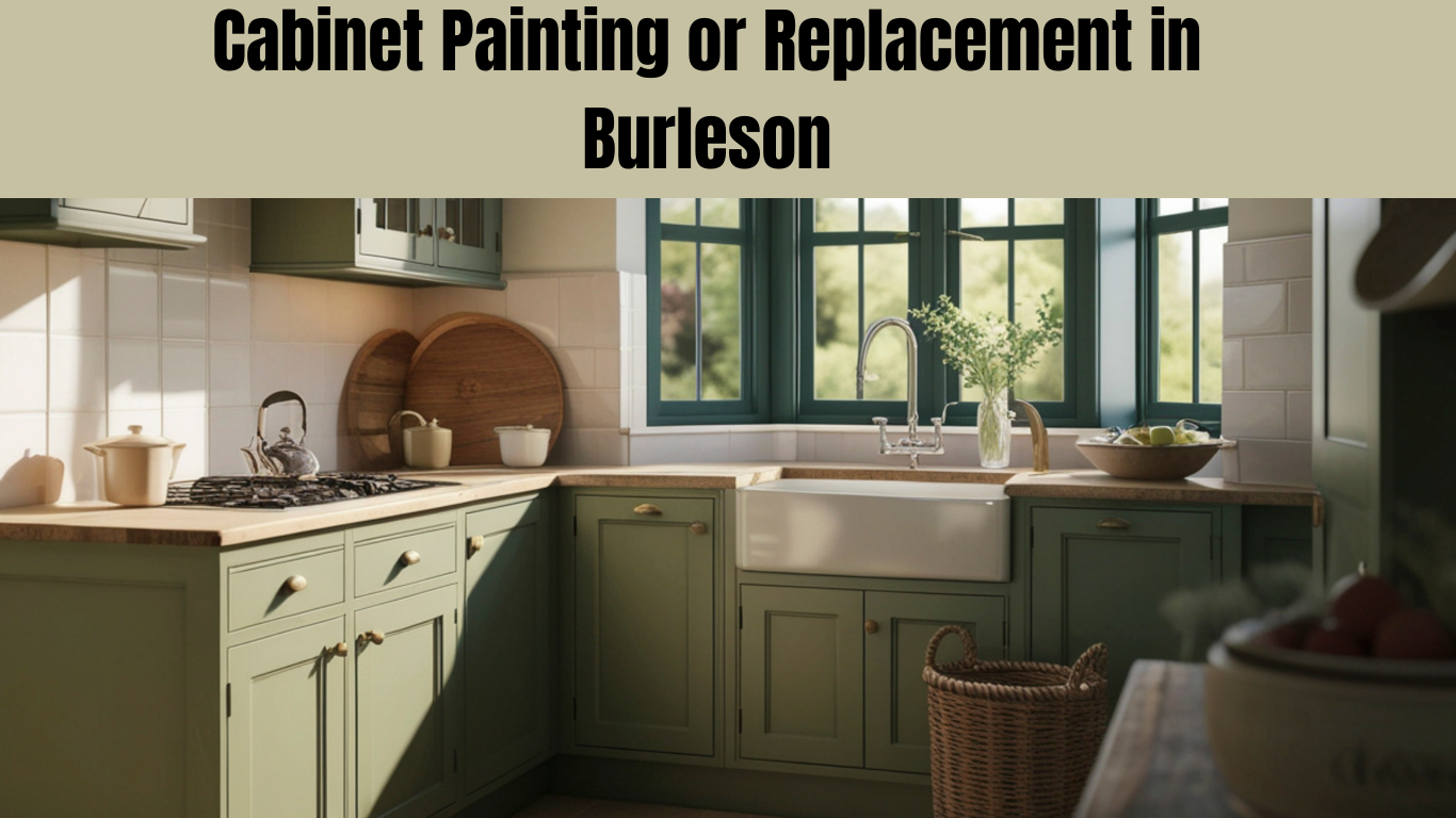 Cabinet Painting or Replacement in Burleson
