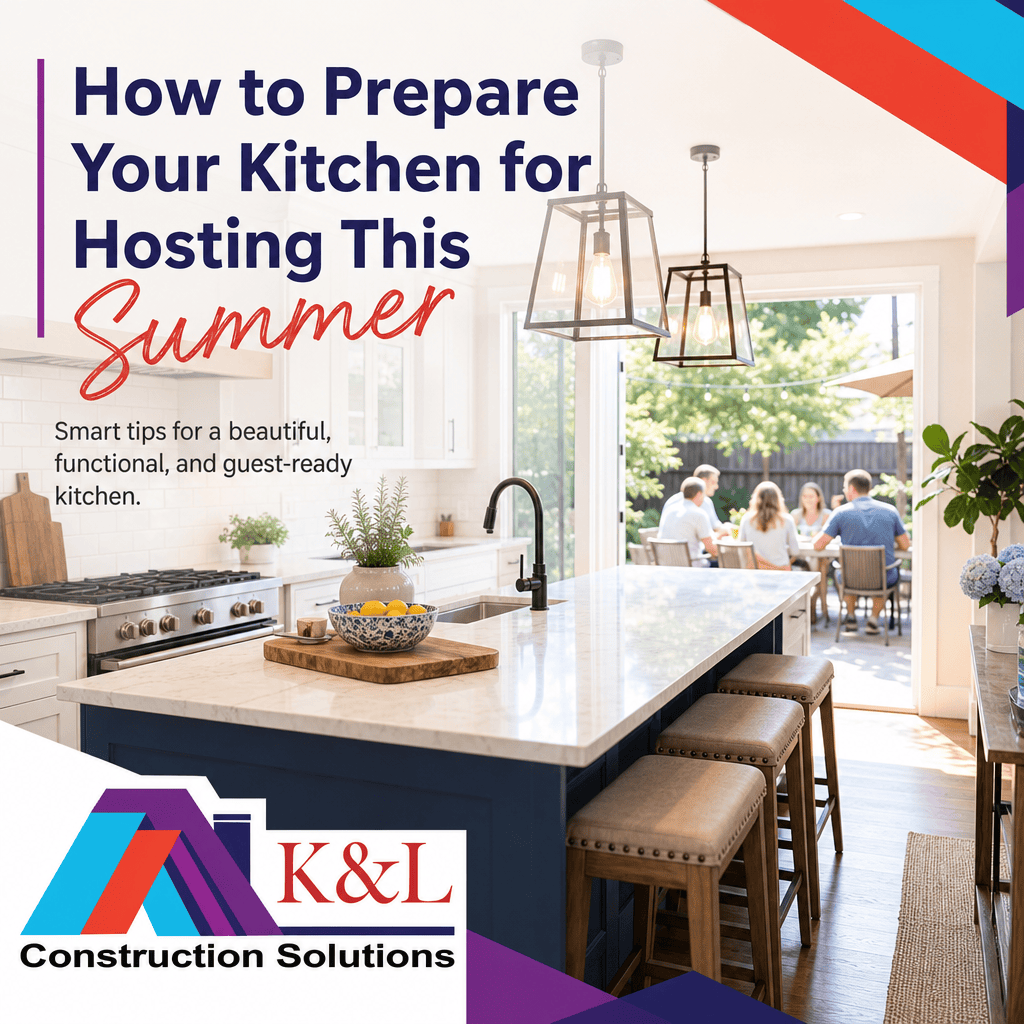 How to Prepare Your Kitchen for Hosting This Summer