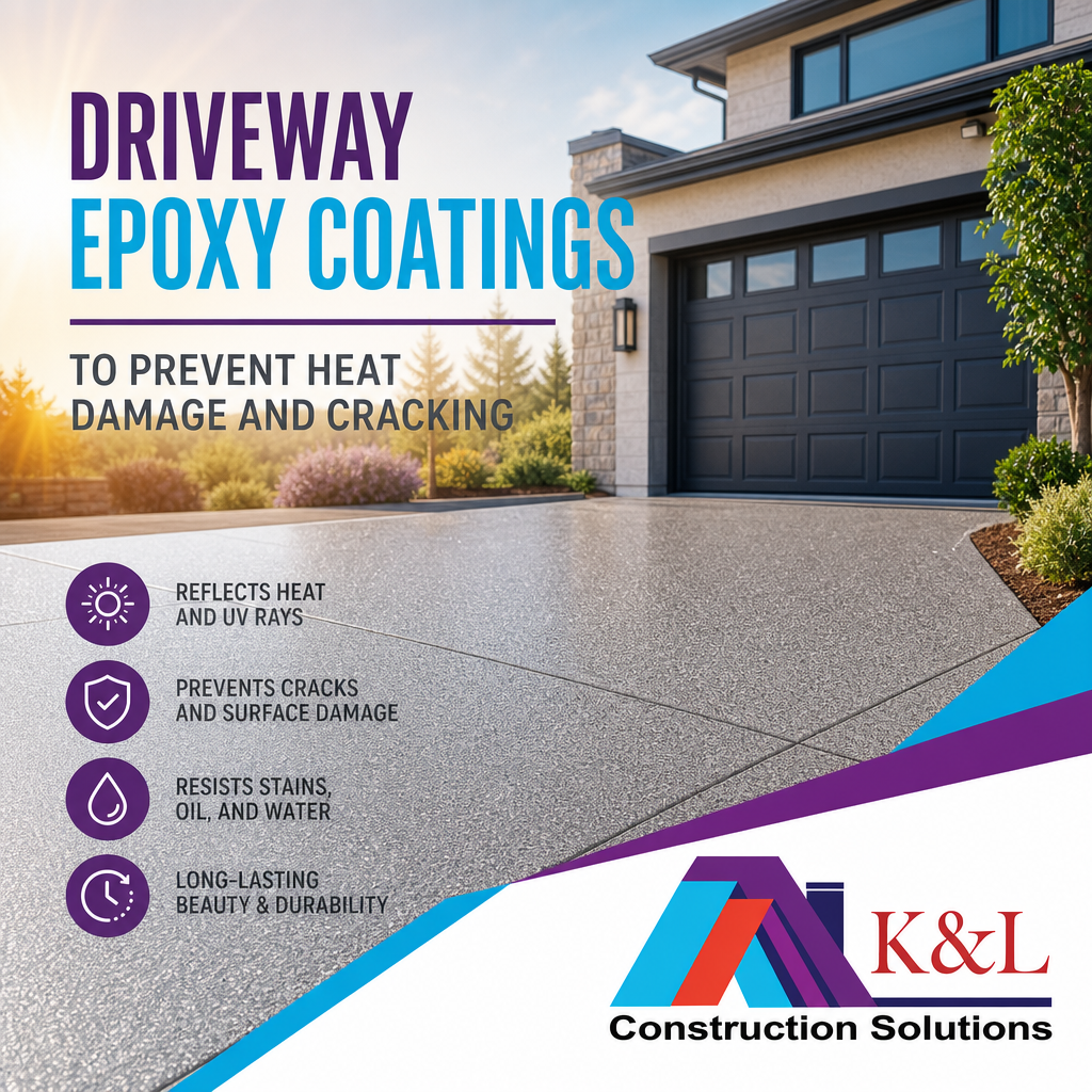 Driveway Epoxy Coatings to Prevent Heat Damage and Cracking